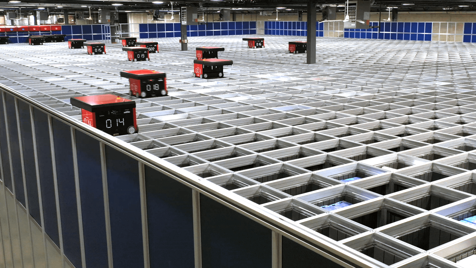 AutoStore system in 3PL warehouse