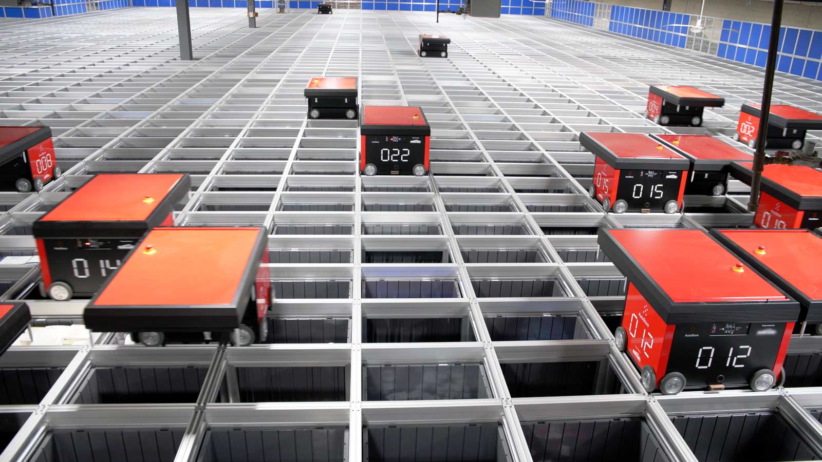 AutoStore AS/RS in 3PL warehouse