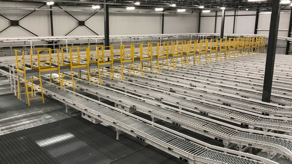 MDR Conveyor system in distribution center