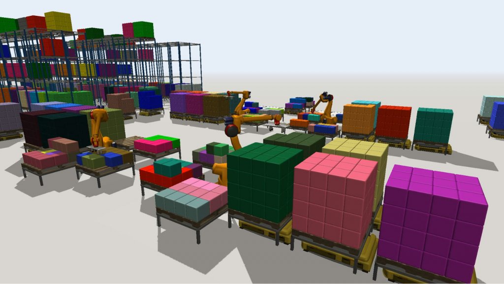 Warehouse Simulation Video KPI Solutions