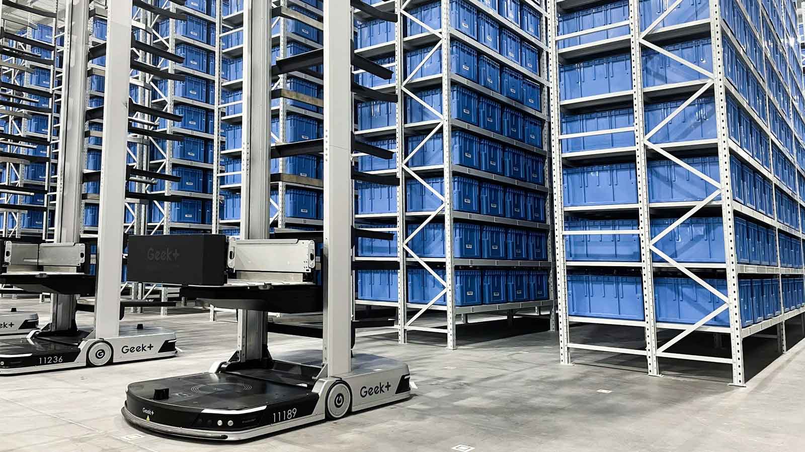 Geek+ Automated storage and retrieval system