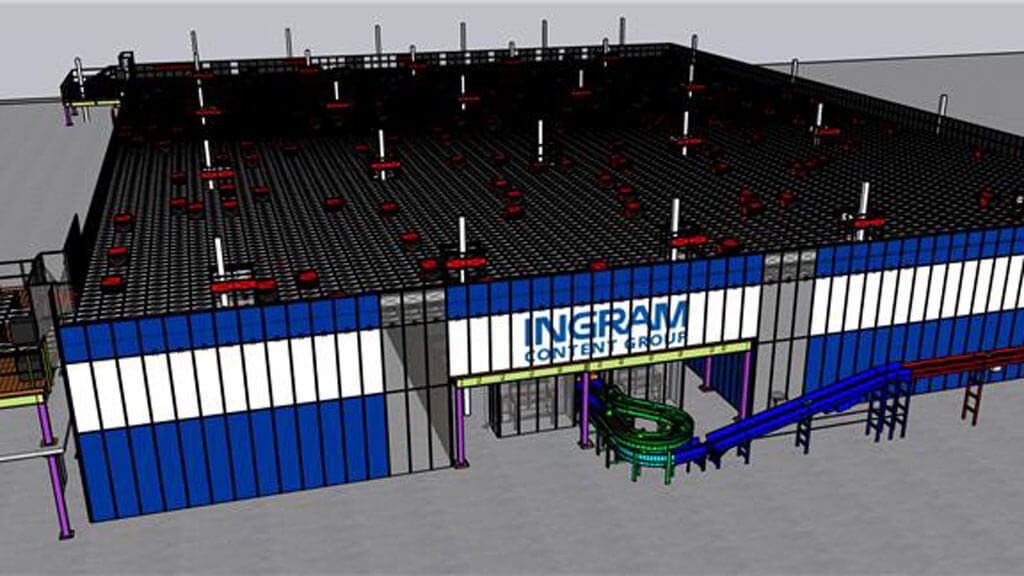 Ingram Content Group 3D Rendering Front View