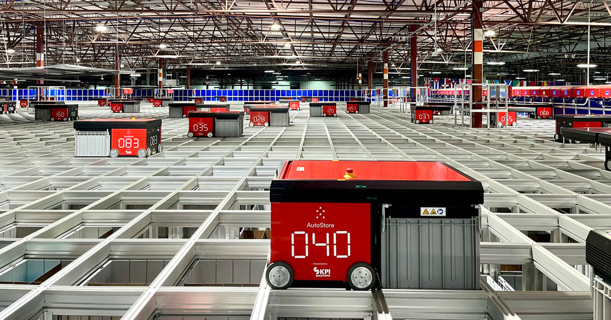 Ingram Content Group AutoStore ASRS Robots KPI Solutions