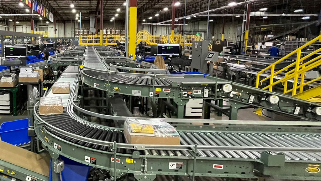 Ingram Content Group Conveyor System