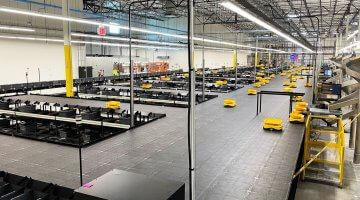 Tompkins tSort Robots operating in an automated environment