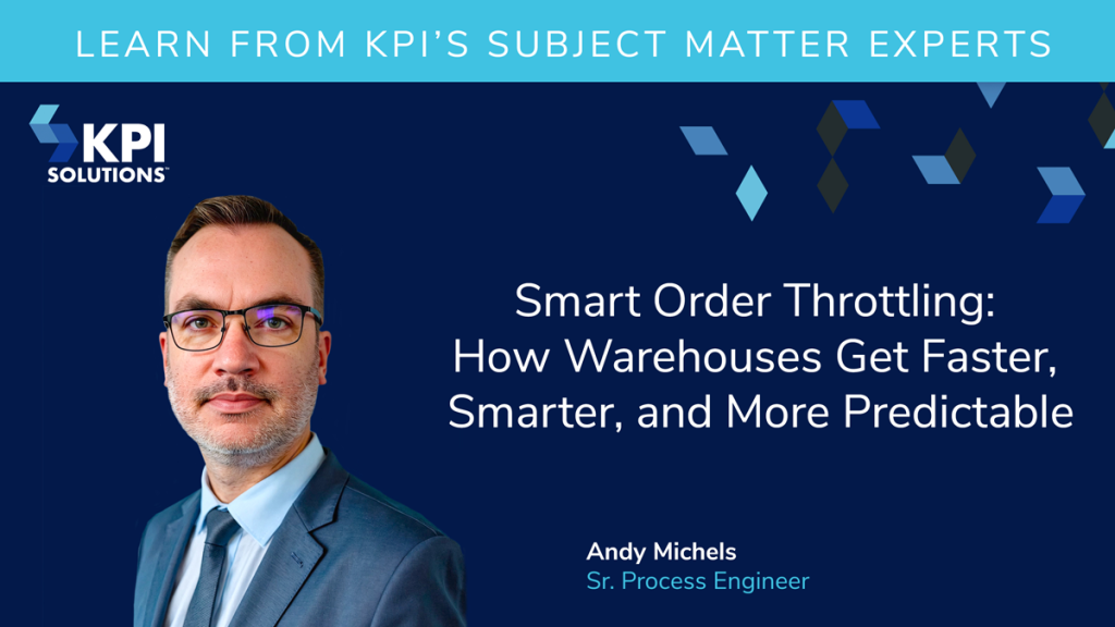Andy Michels Smart Order Throttling