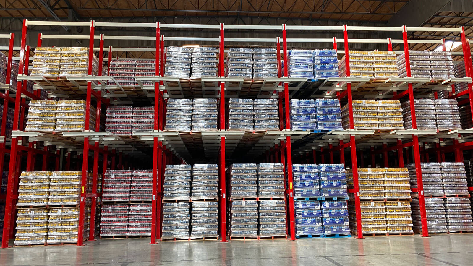Twinlode Double Wide Drive-In Racking