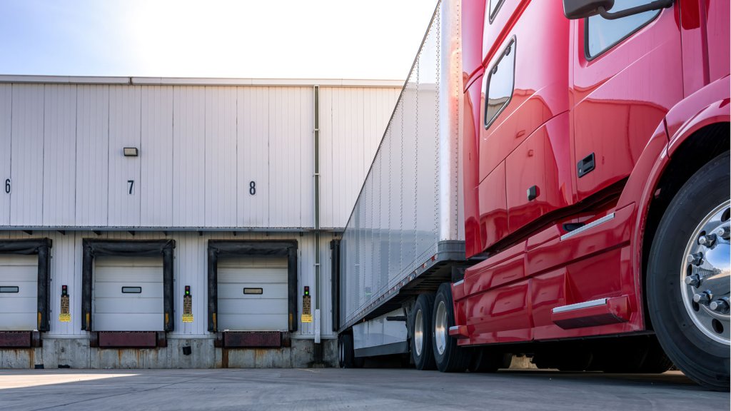 Truck at Warehouse Dock
